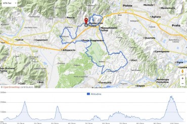 Granfondo Montecatini Terme 2016: percorso classic