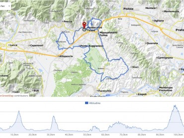 Granfondo Montecatini Terme 2016: percorso classic