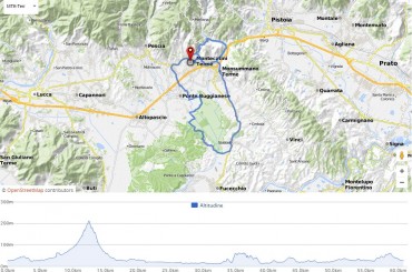 Granfondo Montecatini Terme 2016: percorso light