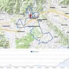 Granfondo Montecatini Terme 2016: percorso marathon